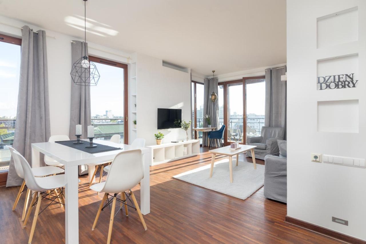 Mokotow Premium Apartment With Terrace Varsavia Esterno foto